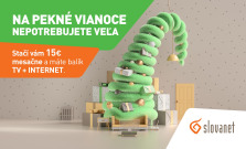 Operátor Slovanet vám prispeje na pekné Vianoce